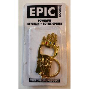 Epic Goods Thanos Infinity Gauntlet Inspired Keychain & Bottle Opener